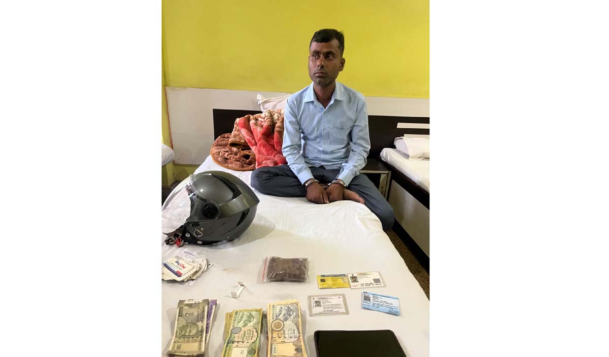 वीरगन्जको होटल अमन प्यालेसमा सशस्त्र प्रहरीको छापा, १३२ ग्राम ब्राउन सुगरसहित भारतीय नागरिक पक्राउ